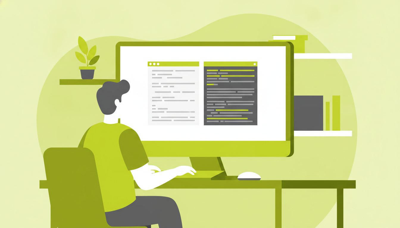 Desenvolupador treballant en codi WordPress amb editor i terminal oberts