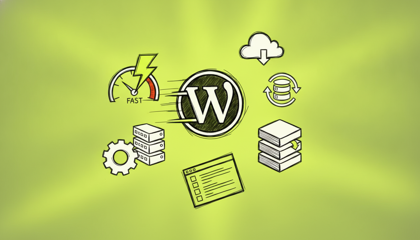Portada artículo sobre cómo acelerar carga WordPress de forma práctica
