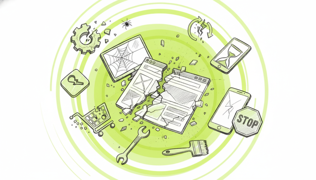 Cuándo el mantenimiento ya no basta: 7 señales de que tu web necesita un rediseño